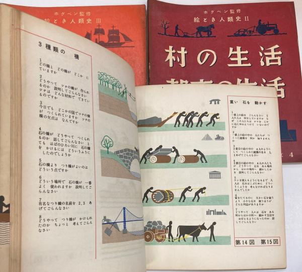 絵とき人類史 1～3 3冊で | ランスロット・ホグベン・監修 | 日本評論