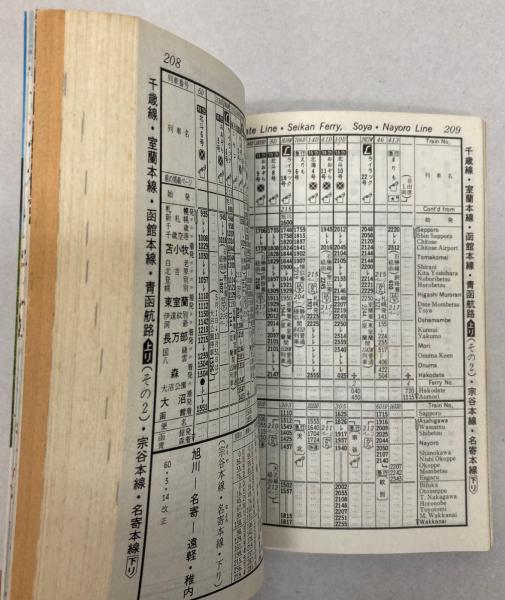 交通公社のスピード時刻表 全国版 1985年4月（昭和60年） / 金沢