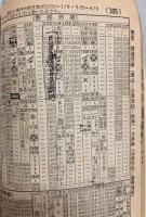 小型全国版の総合時刻表　1971年3月（昭和46年）