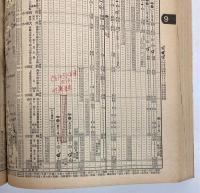 交通公社の時刻表　1972年7月