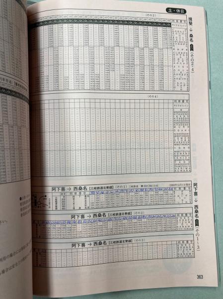 近鉄時刻表 2009年号 （平成21年） / 古本、中古本、古書籍の通販は