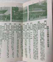 （パンフ）高野山　開創と其の沿革/高野山之全図（鳥瞰図）