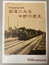 （企画展）鉄道にみる中野の歴史
