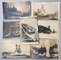 大東亜戦争　米、英、撃沈破、軍船集　第二集　7枚