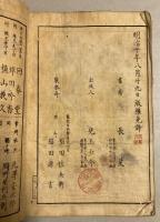 小学習字本　第一級　上下