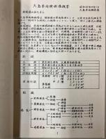 大島車両検修場概要　（昭和55年10月）・東大島変電所の概要　2冊で