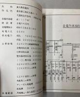 大島車両検修場概要　（昭和55年10月）・東大島変電所の概要　2冊で