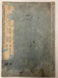 李用雲竹譜　寒葉斎先生臨写