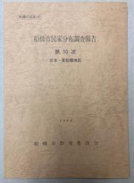 船橋市民家分布調査報告　第10次　宮本・東船橋地区