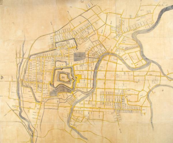 出羽国鶴岡城下屋敷割図 （仮題） / 筑波書店 / 古本、中古本