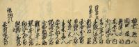 　天正2年榎本筑前守藤原高綱家臣歴代之男子於戦場討死帳