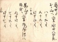 道中駄賃付 （仮題）