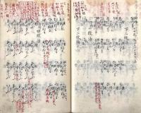 　詞乃八衢傍註并増補　（内題）