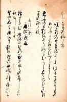 　石谷清昌詠歌集写　佐州（佐渡）筆のすさみ