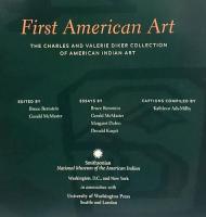 First American Art　The Charles and Valerie Diker Collection of American Indian Art　アメリカンインディアンの芸術