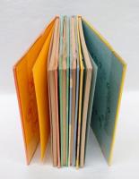 クリちゃん　　「オレンジの本・みどりの本・そらいろの本・きいろの本」　　4冊揃