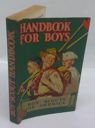 Handbook for boys　ボーイスカウト ハンドブック