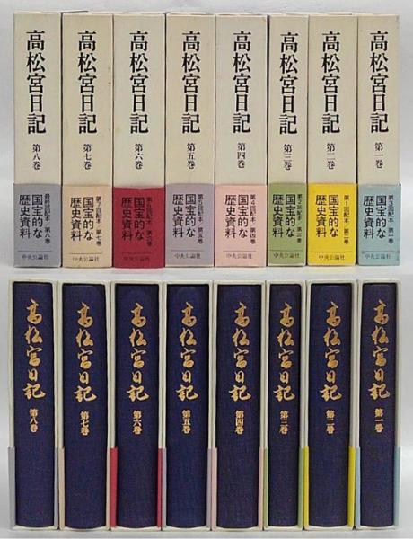 高松宮日記 全8巻(高松宮宣仁 著 ; 細川護貞 ほか編) / 株式会社