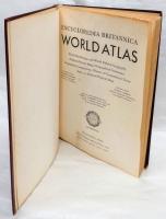 Encyclopædia Britannica world atlas　1963　world distributions and world political geography, political-physical maps, geographical summaries, geographical comparisons, glossary of geographical terms, index to political-physical maps : unabridged