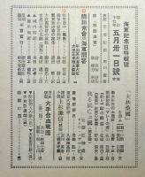 週刊朝日　1942年5月31日号　隣組常会の海軍問答　空海一如・自信と実力