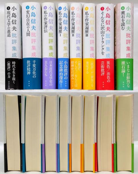 小島信夫批評集成 全8巻+ふしぎな昴奮 付 現代文学の進退、変幻自在の 小島信夫批評集成 全8巻+ふしぎな昴奮 付 現代文学の進退、変幻自在の