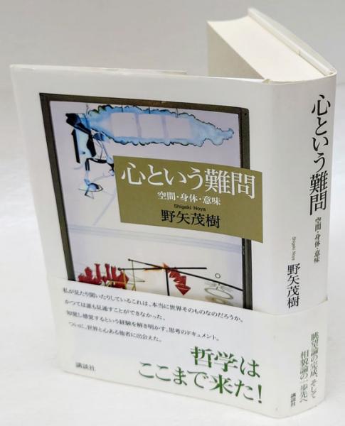 心という難問 空間 身体 意味 野矢茂樹 岩森書店 古本 中古本 古書籍の通販は 日本の古本屋 日本の古本屋