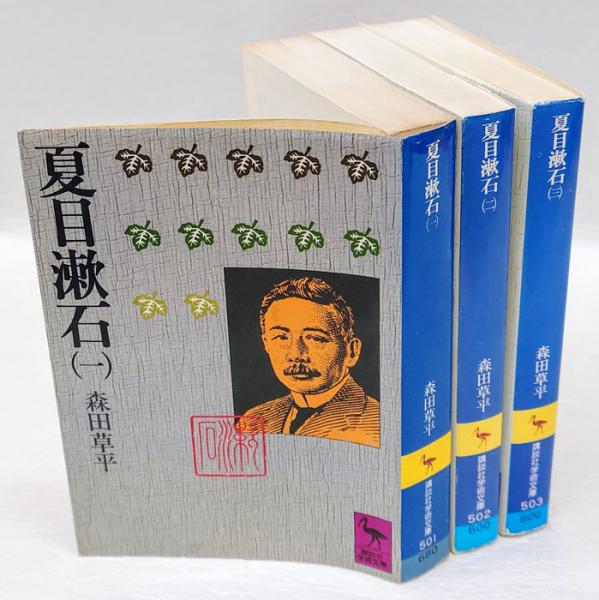 夏目漱石 全3冊揃 講談社学術文庫(森田草平) / 古本、中古本、古書籍の
