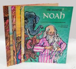 聖書物語　Scripture Activity Book　6冊揃　NOAH、MOSES Freedom、MOSES New Land、RUTH、JOSEPH、DAVID