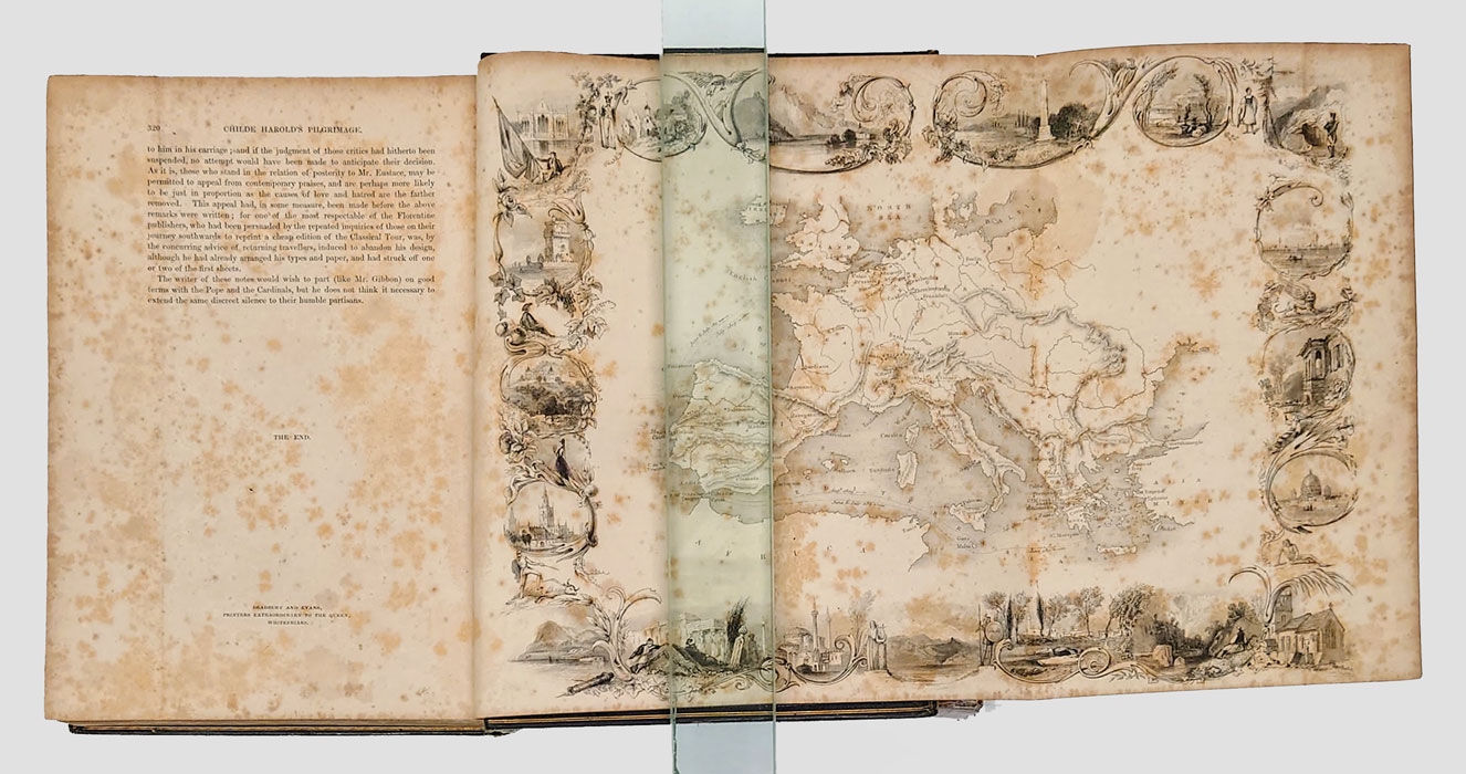 492●1852年　スコットランドの城　教会図誌4冊揃　銅版画240枚　Baronial Ecclesiastical Antiquities of Scotland　洋書 古書