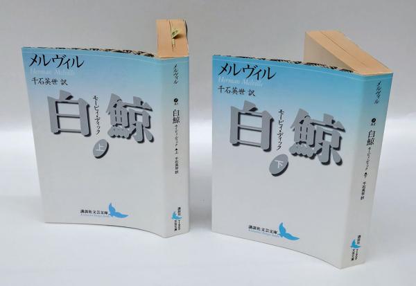 白鯨 モービィ・ディック 上下巻揃 講談社文芸文庫(ハーマン