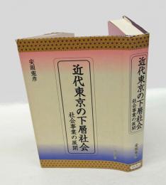 近代東京の下層社会 　社会事業の展開