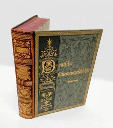 Deutsche Litteraturgeschichte Erster Band   ドイツ語文学史第一巻