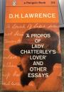 A Propos of  Lady Chatterley's Lover