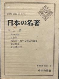 日本の名著 川上肇 49