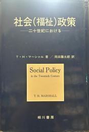 社会（福祉）政策 二十世紀における
