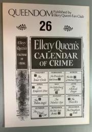QUEENDOM　第26号（9巻2号）　エラリイ・クイーン・ファンクラブ会誌