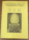 ROM　Revisit old mysteries　no.124