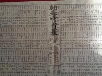 勅奏官員表（明治13年3月、清水嘉兵衛編・発行）