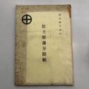 佐土原藩分限帳（昭和40年・野田敏夫校訂）