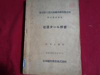 秘 第五回人造石油関係研究懇談会　研究発表事項 6冊（昭和18年5月、帝國燃料株式会社）低温タール部会、潤滑油部会、水添合成部会、航空燃料部会、質疑討論並座談会速記録、各部会概括報告並研究発表事項追補（附）正誤表＝4部会懇談会記録資料＋速記録、追補報告合計6冊（以上は、工業技術院長・黒川真武旧蔵資料）