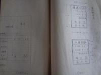 （新入国令）外国人ノ入国、滞在及退去ニ関スル件（昭和16年8月15日、内務省）同附則、特別許可証様式ほか（棒線部分は今回の改正箇所）