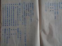 極秘 アルミニウム製錬用電極原料トシテノ ピッチコークス ニ関スル調査報告書、同添付資料1「各社製ピッチコークス ノ 特性比較試験報告、同添付資料2「ピッチコークス製造関係文献」以上3冊（技術院嘱託・園田晋、昭和18年）