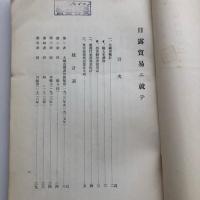 日露貿易二就テ（商工省商務局貿易課・昭和4年）詳細は目次画像参照