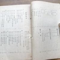 経済復興計画第一次試案（昭和23年・経済安定本部）詳細は目次画像参照