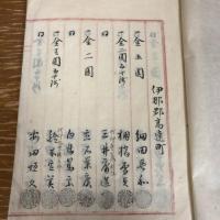 時雍学校元資金利子調印簿（明治6年・伊那郡高遠町）