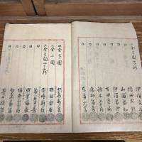 時雍学校元資金利子調印簿（明治6年・伊那郡高遠町）