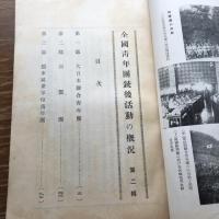 全国青年団銃後活動の概況 第二輯（昭和13年3月、第日本聯合青年団）詳細は目次画像参照