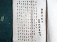 旧松代藩士族復禄誓願書 写（信濃国更級郡、田口源之丞 141名惣代・明治29年）貴族院議長及び参議院議長宛
