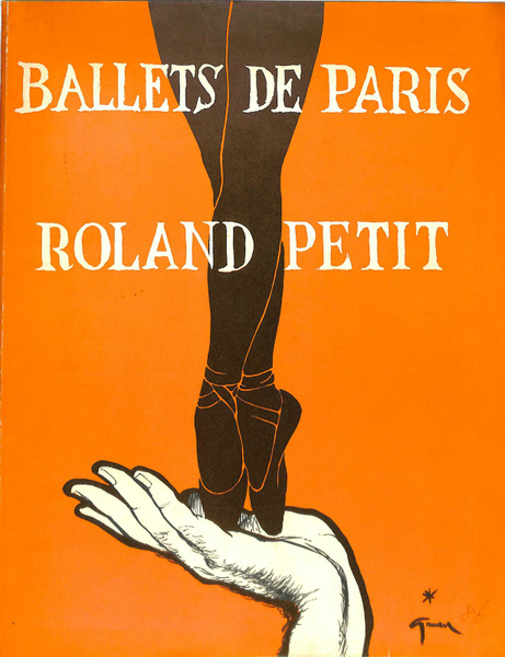 バレエ ド パリ ローラン プティ 1953年公演プログラム Ballets De Paris Roland Petit 古本 中古本 古書籍の通販は 日本の古本屋 日本の古本屋