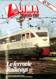 LIMA 1988/89 Le ferrovie Railways　EDIZIONE ITALIANA, ENGLISH INTERNATIONAL EDITION （伊・英）